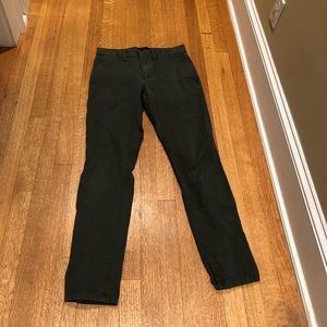 Banana Republic Olive Green Chinos (30W 32L)
